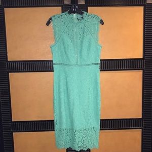 Mint Green Dressy Lace Dress